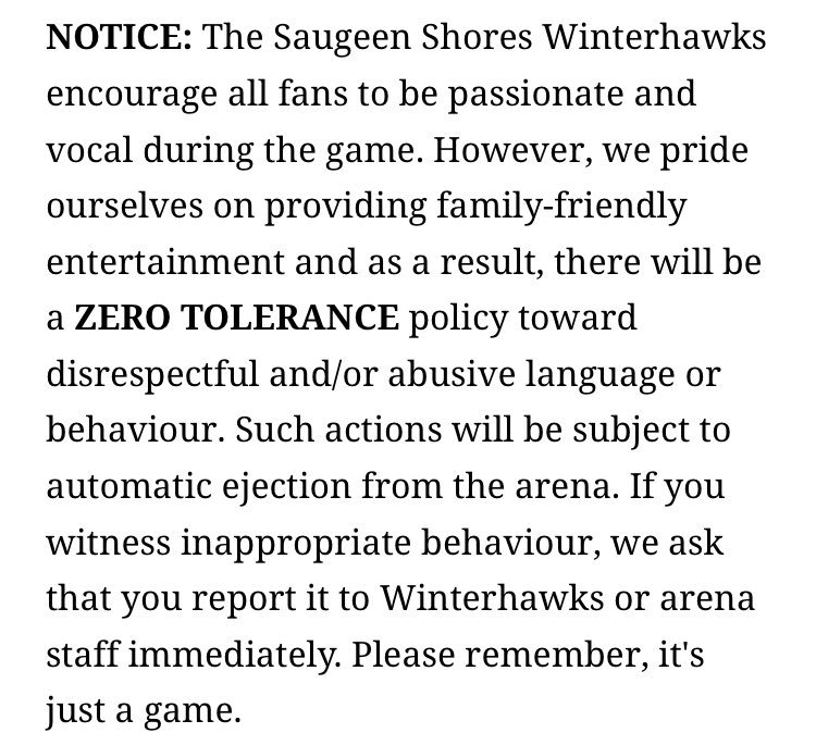 SSwinterhawks's tweet photo. Fans, please take note: ⬇️ https://t.co/6D8soWYyqn