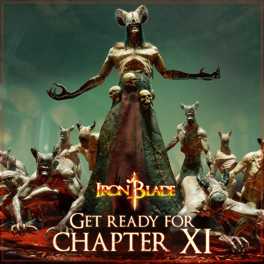 Gameloft_France's tweet photo. Préparez-vous à combattre Samuel, le nouveau commandant du Château de Corvin dans la 5ème mise à jour d'@The_Iron_Blade! 😈  
Sortie prévue à la fin du mois. ❤️🗡  
Entraînez-vous 👉 https://t.co/CBgKzXxqqo #IronBlade #ChapterXI https://t.co/Ns3wHq50Pe