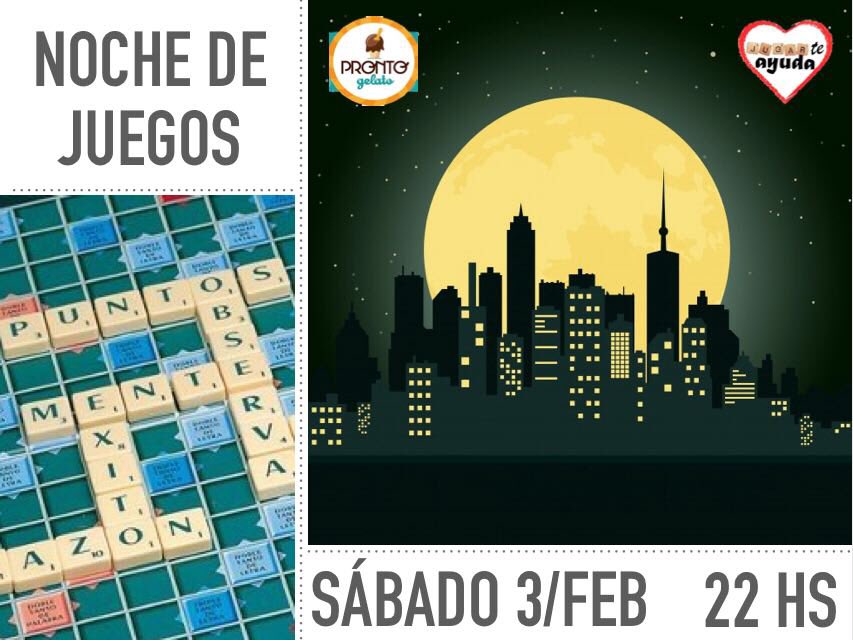 ProntoGelatoB's tweet photo. Te esperamos sábado 3 de enero a partir de las 22 hs #nochedejuegos #jugarteayuda #EntradaLibre #prontogelato #heladorico https://t.co/eameKclFps