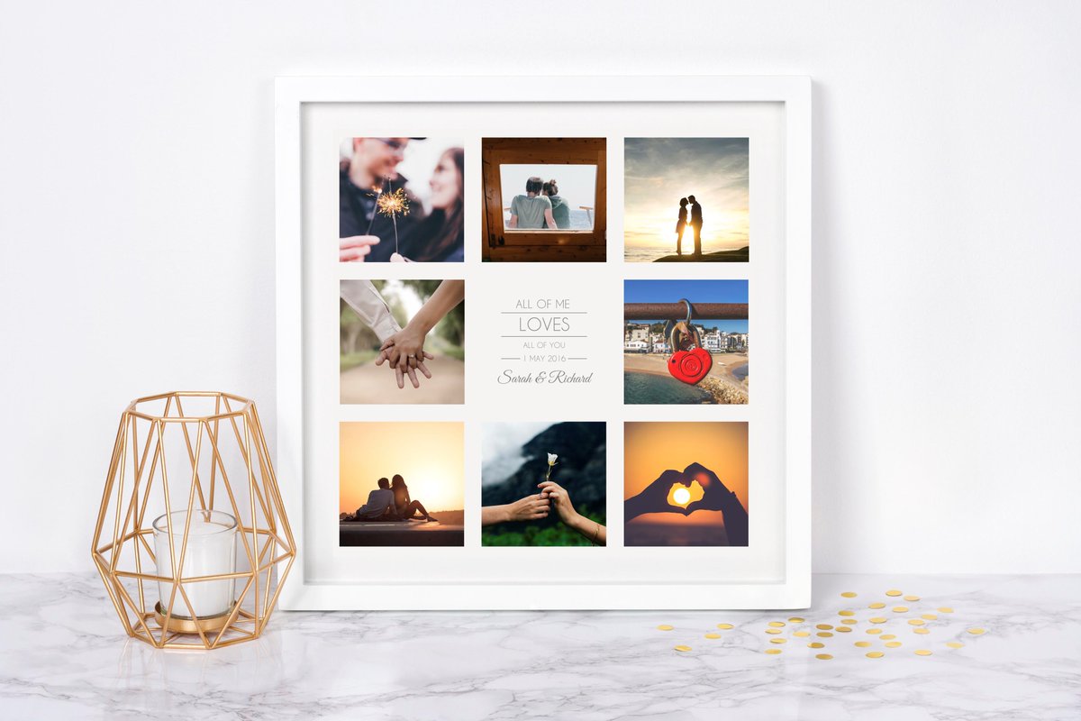 Still looking for the perfect #ValentinesDay gift? 

Our #personalised collage prints make the most thoughtful of gifts. 

{Framed Print: 9 inches x 9 inches, £25}
