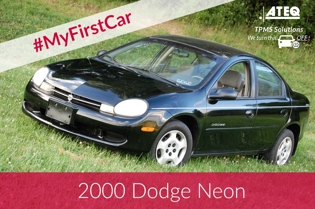 ATEQTPMSGlobal's tweet image. #MyFirstCar was a 2000 Dodge Neon, before #TPMS, and there was no #TPMSsystem in my vehicle! What was your first car? #ATEQTPMS #ThursdayThoughts