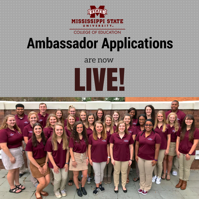 CollegeofEd_MSU's tweet photo. Want to represent the @CollegeofEd_MSU as a Student Ambassador? Applications are now available online https://t.co/zMvYMZb5IZ and in the COE Dean's office, Allen 309! Deadline is February 28th! 🍎🐾 https://t.co/7RTSoSkC2B