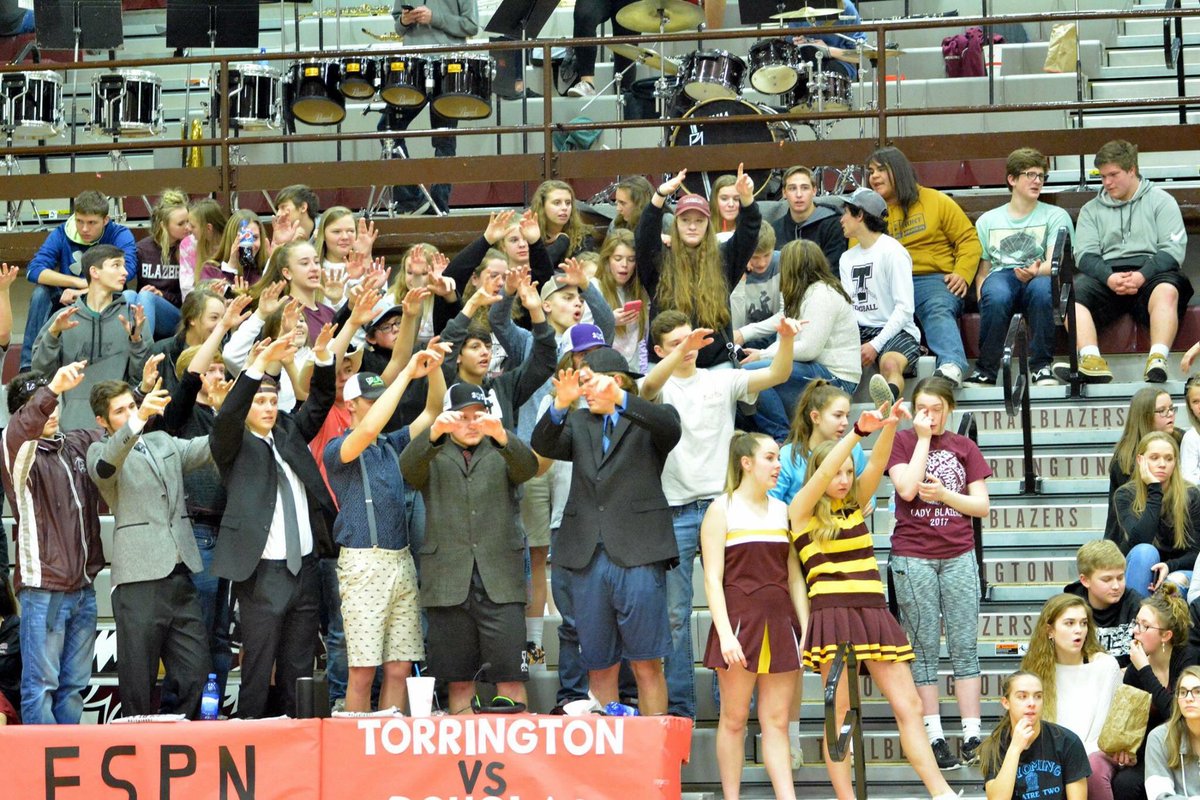 blazer_pride17's tweet photo. Last weeks game had some very special guests! Thank you ESPN, and thank you to the Blazers fans who always supports our teams. #GoBlazers💜 https://t.co/clriY1fiuB