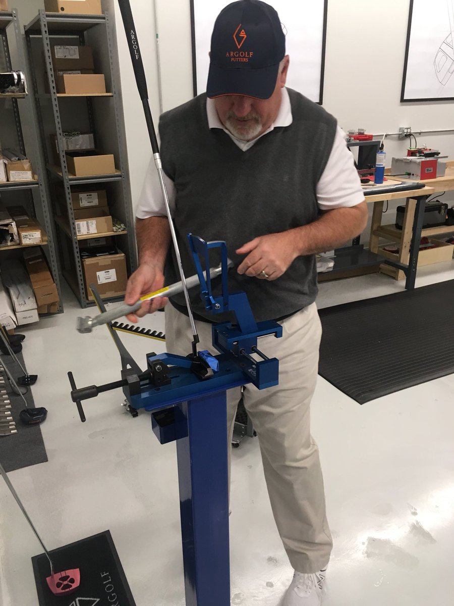 GrebencCo's tweet photo. Went to the Argolf Putting Lab in Jupiter FL. What a amazing place, if you are ever in the area you should pop in, even just to say hi. #argolf #putters #puttinglab #feelthelegend #jupiter #florida #golflife #golfers #golf https://t.co/aOz4PCscqQ