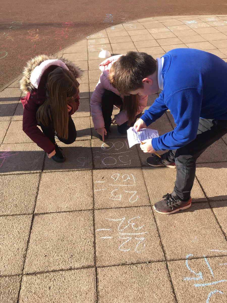 Whitehillsps's tweet image. Taking fractions and percentages outside to put our learning into action #outdoorlearning #fractionsfriendly #makingeducationfun