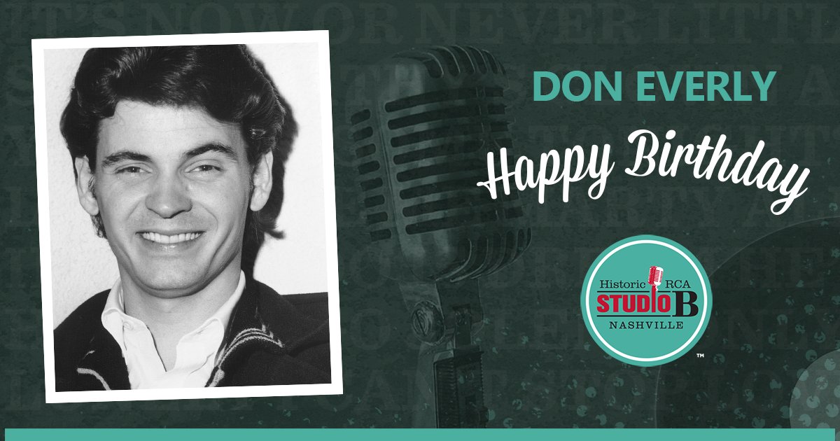 Happy birthday to Don Everly, of Country Music Hall of Fame duo The Everly Brothers! 