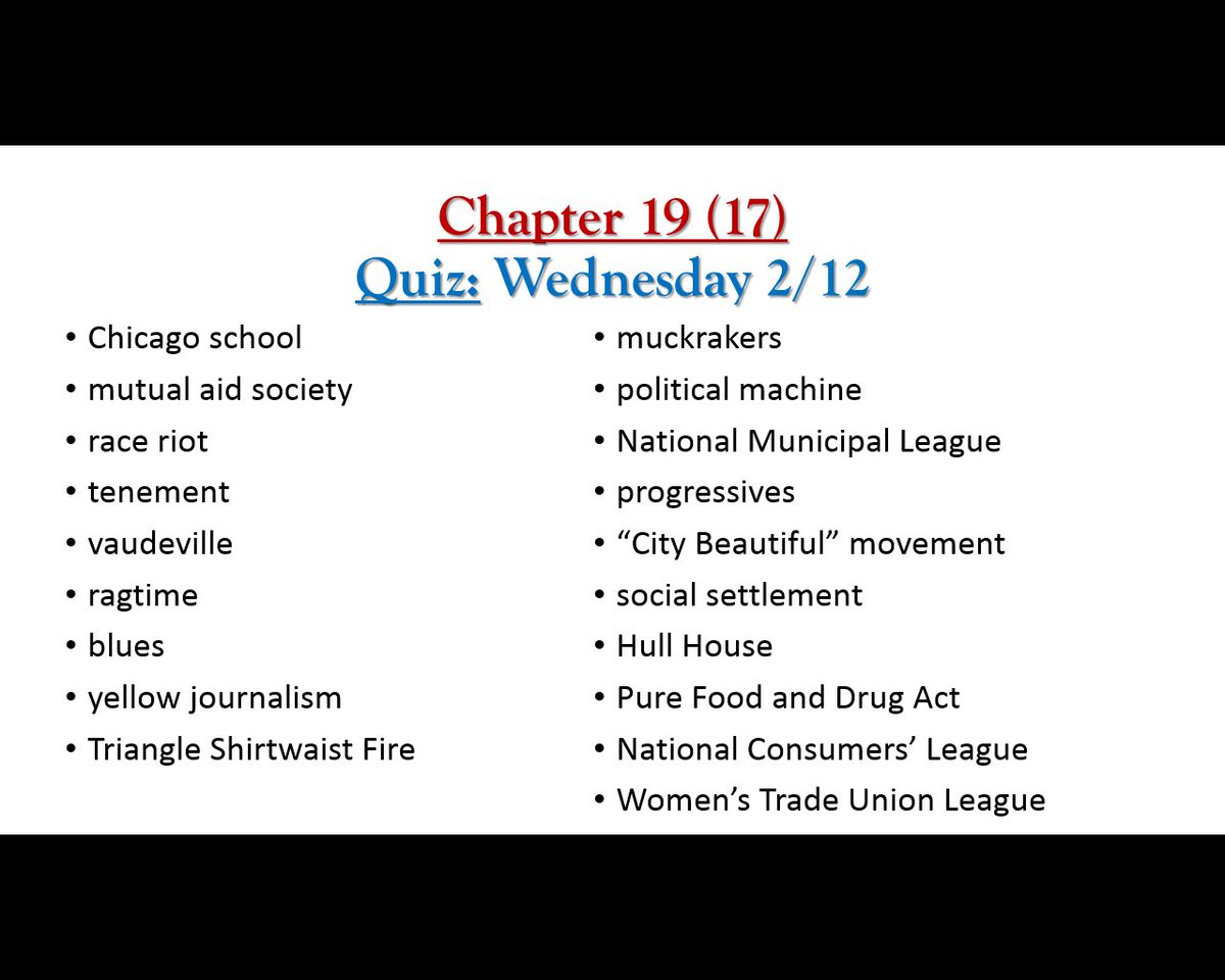 JJMilliken's tweet photo. #JHSAPUSH Chapter 19 Terms! https://t.co/C2FRCcEd6g