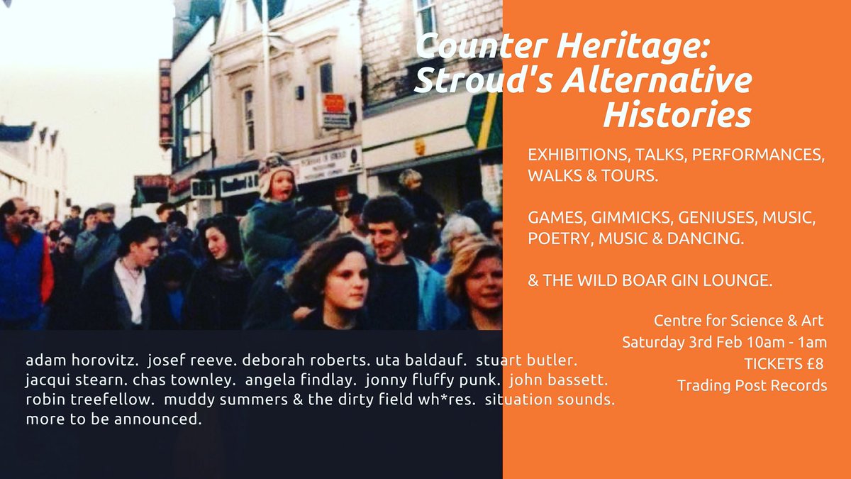 We’re getting a bit over-excited about the #counterheritage event that’s happening this weekend.

DJs, poets, riots and ravers. 
Romans, wicked women, children’s games (for all ages) and of course, us - causing a fair bit of mischief. 

Again.

One entry price - children freeeeee