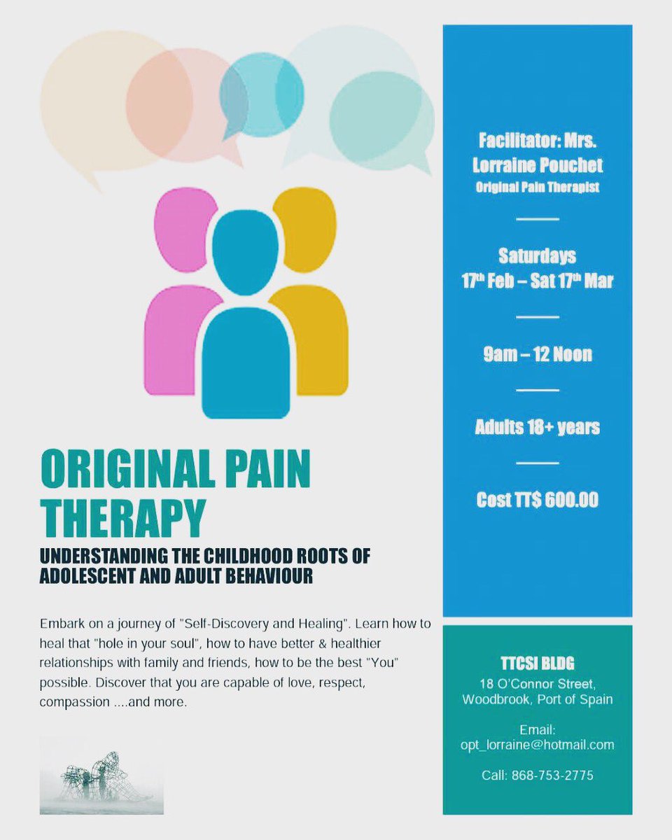 AFLC_POS's tweet image. Would you like to understand the childhood roots of adolescents and adult behaviour? Well Original Pain Therapy is the just the programme for you! Check out the flyer below! #opt #childhood #stagesofdevelopment #familylife #difference