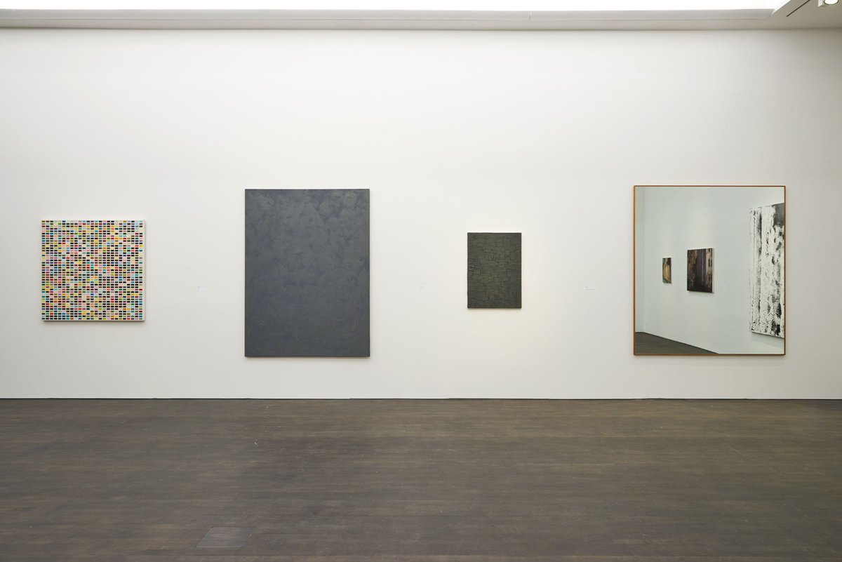 Paint0nne's tweet photo. Gérard Richter au @SMAKGent 
Magnifique mais scénographie décevante... 😞 https://t.co/ulZa3HBLJs
