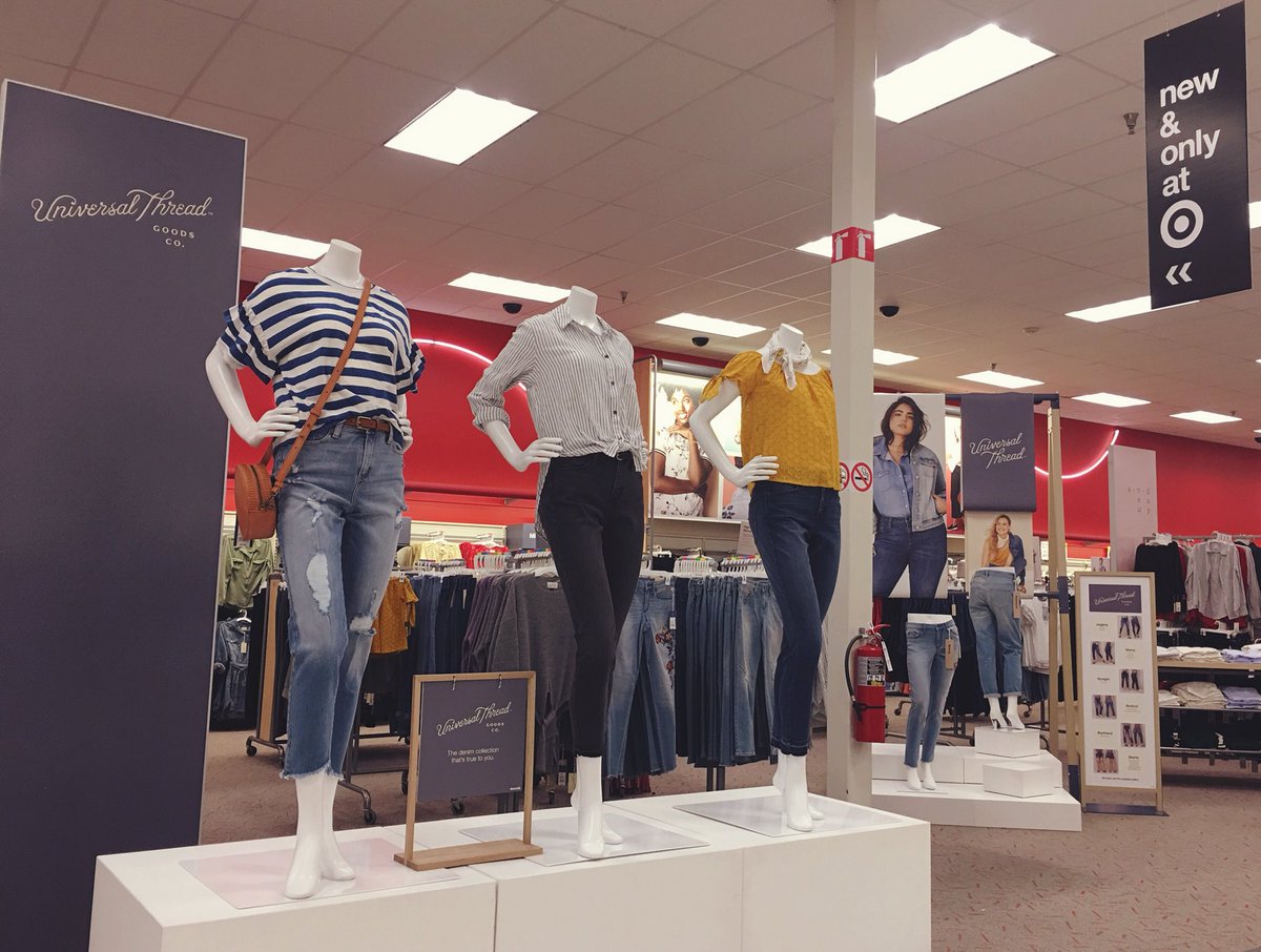 Not like you needed another reason to go to Target today, but...Universal Thread is here!😍👖✨Trendy, wearable &amp; affordable! <a href="/RaeAnneJohnson3/">RaeAnne Johnson</a> @Leah_Swisher <a href="/EmilyConover1/">Emily Conover</a>  @I_Tob26 #denimfordays #targetrun #vml #TargetStyle #TARGET #UniversalThread #nosleep