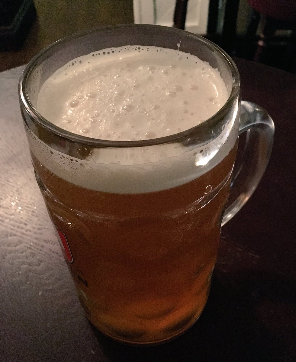 HVBWhisky's tweet photo. @KewBrewery First day of February and trying a stein of Hybrid IPA/White from 
@KewBrewery @PigsEarsRichmon - delicious!! https://t.co/2JmOZKuycG