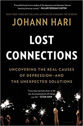 RickJetter's tweet photo. Just picked this up by Johann Hari . . . Our youth and so many adults are suffering from depression.  And the systems that we create are impacting the lack of a sense and feeling of belonging. https://t.co/9yZO3GReee