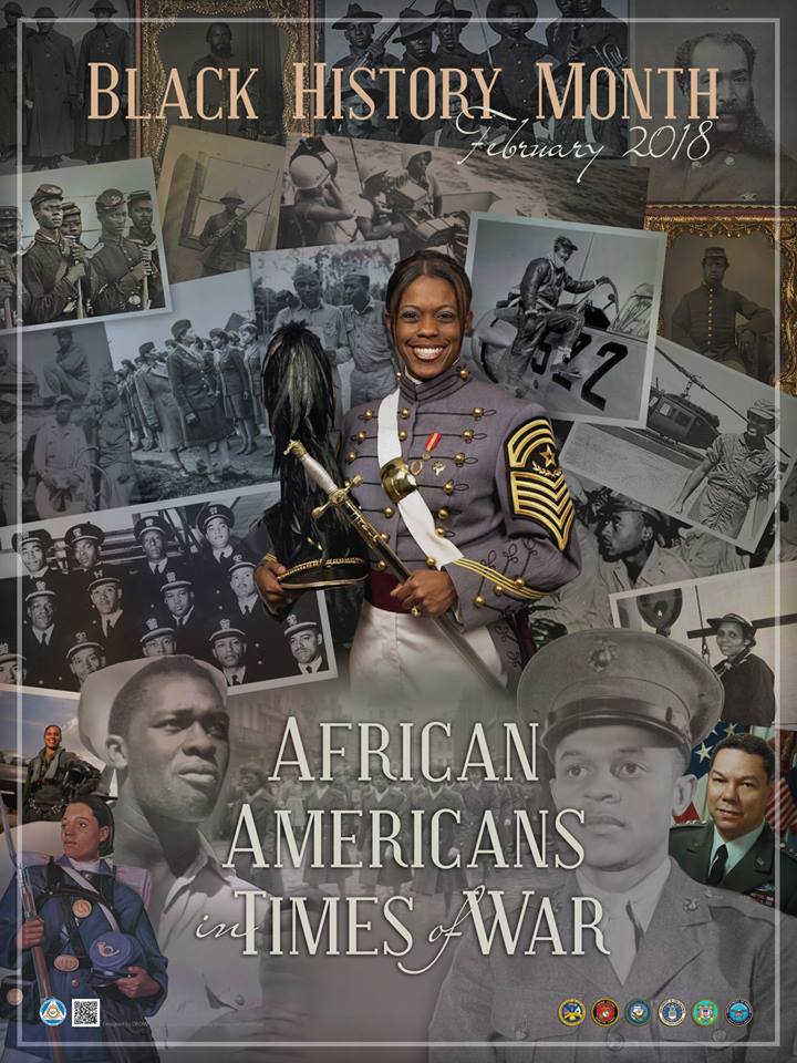 177th_BDE_CDR's tweet photo. Today our #military begins a celebration of #africanamericanhistorymonth. This year, we honor, remember and recognize the service of African Americans #InTimeofWar. Learn more at https://t.co/yXOzEmhlSL. @tbmccaffrey @CSJFTC_MS @ChiefNGB @155ABCT @douglasfergusn https://t.co/HIMTcnJyQX