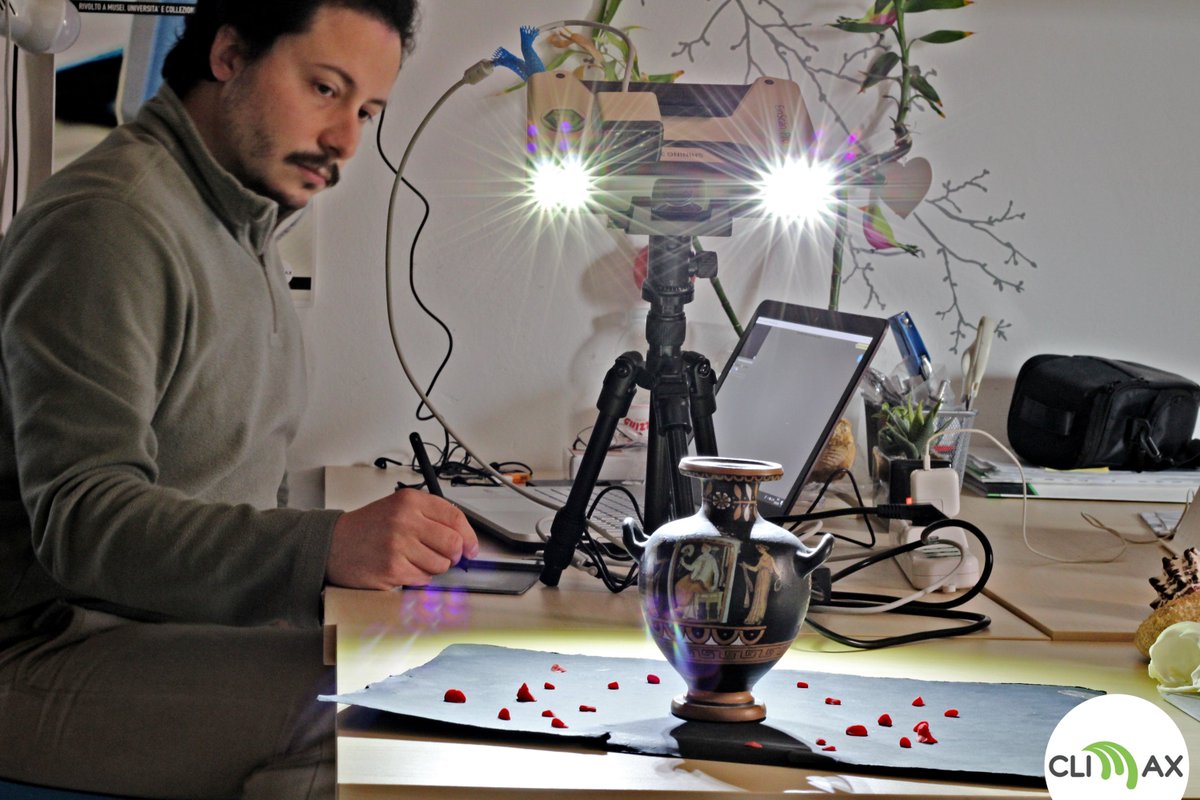 Prove di scansione! Dalla natura all'archeologia non ci sfugge nulla! #scanner #musei