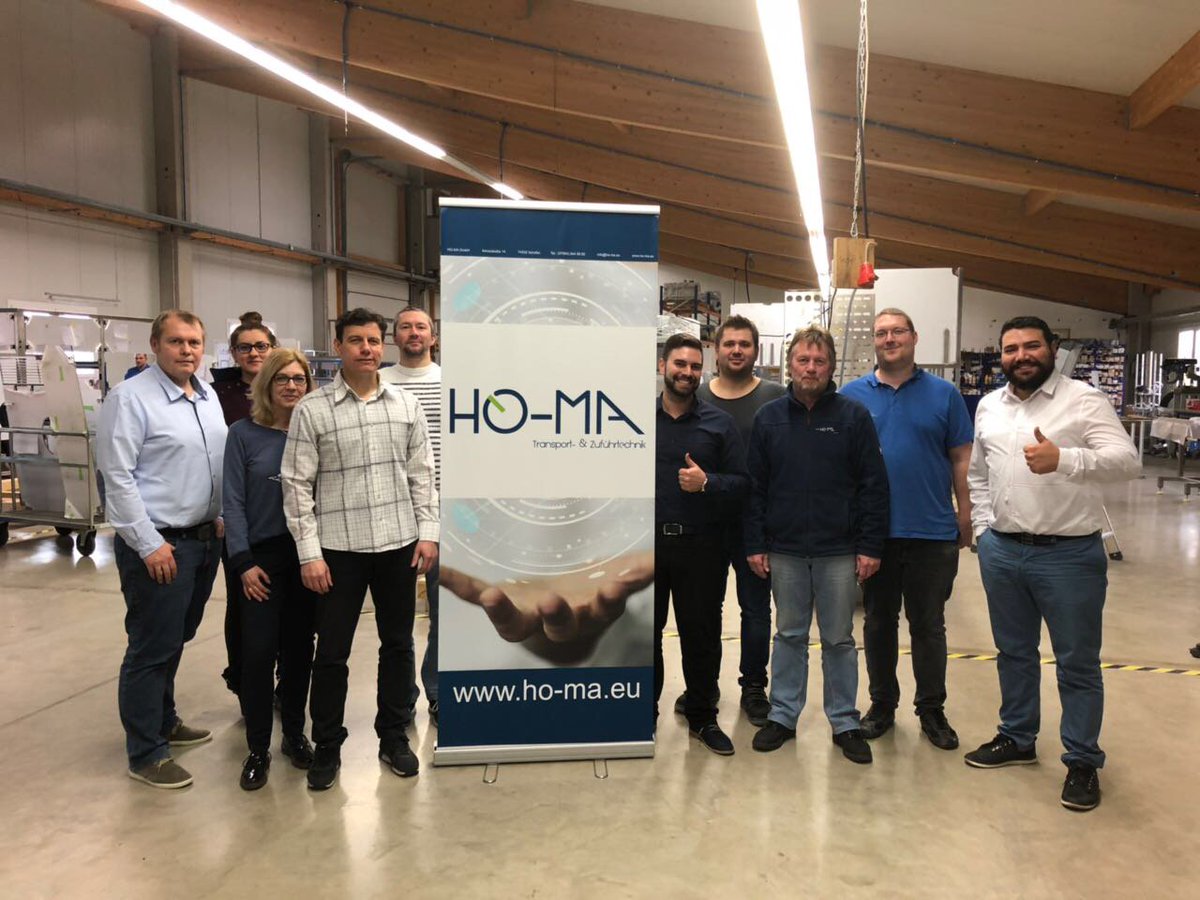rocon_gmbh's tweet photo. #SAPBusinessOne Go-Live bei der HO-MA GmbH in Ilshofen: Alles läuft und unser #Kunde ist glücklich 👍
#roconroll @SAPdach https://t.co/xN0nLIBRsu