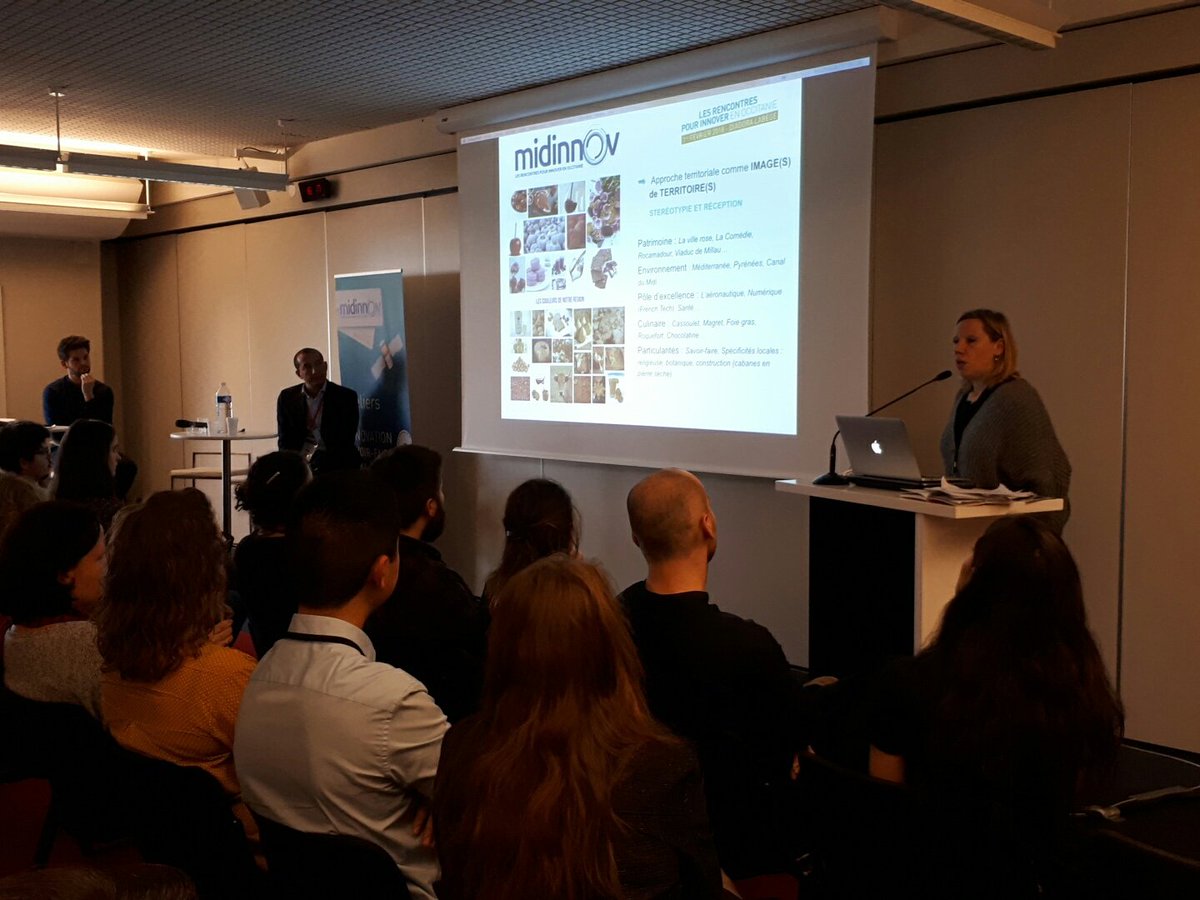 CynthiaMedico's tweet photo. Sur quoi repose l'image d"un territoire? Il faut regarder de près ce qui le compose : entreprises, institutions... Chacun étant un élément d'enjeux #Université Jean Jaures #Midinnov https://t.co/UBaMSznNF6