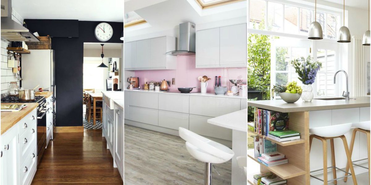 HB's tweet photo. Pros and cons of the most popular kitchen layouts https://t.co/kajBAe8KPK https://t.co/hfhTJVnTcH