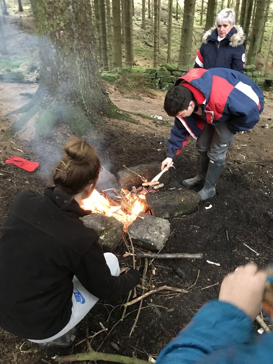 ACEadventureED's tweet photo. Year 11 learners @alternativeace developing and improving their bushcraft skills. #ACE #LOtC #Fire #cookingoutside #alwaysimproving https://t.co/ekekTIR8Ki