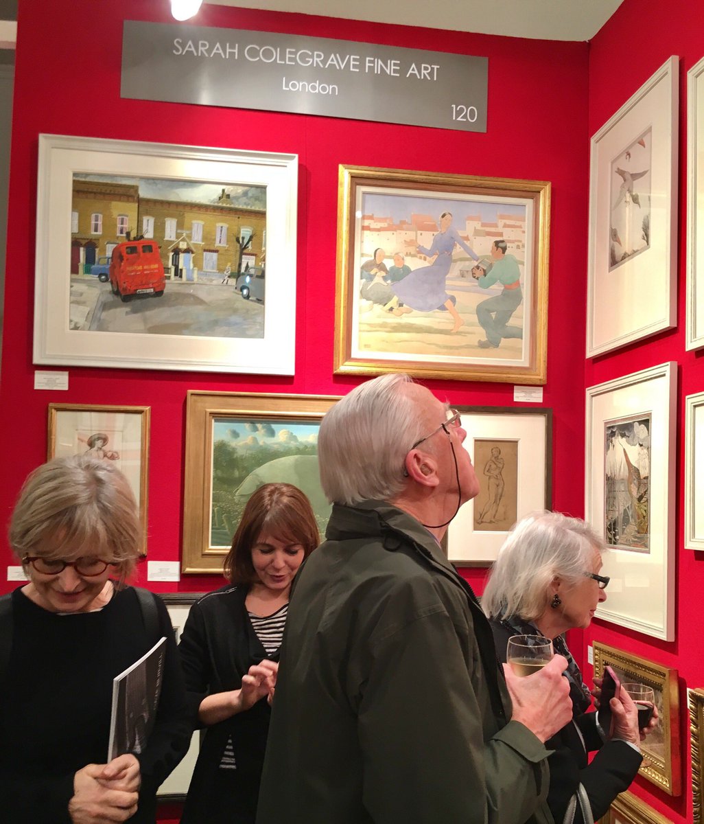 Sarah Colegrave Fine Art. Colegrave previously worked for Sotheby’s Bond Street and specialises in Victorian, Pre- Raphaelite and Scottish Pictures. As an art dealer she now focuses on British 19th and 20th century paintings, drawings and watercolours. <a href="/sarahcolegrave/">Sarah Colegrave</a> #wop18