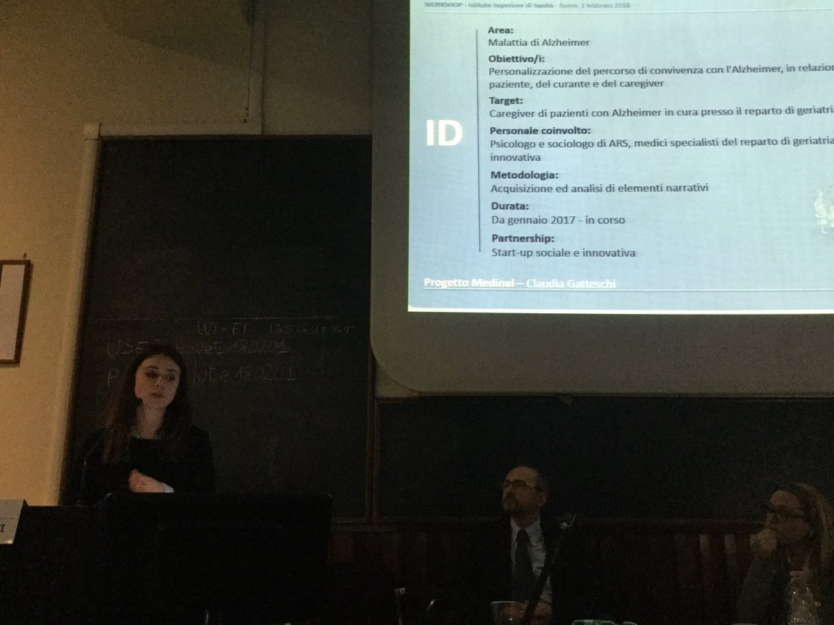 cdhhu_info's tweet photo. Il racconto delle esperienze di medicina narrativa e nuove tecnologie prosegue con l’intervento di Claudia Gatteschi, Ag. Reg. di Sanità della Toscana, con il progetto #Medinal
#LeNarrazioniVestiteDiTecnologie #MedicinaNarrativa #DigitalHealth https://t.co/bIXwqarado
