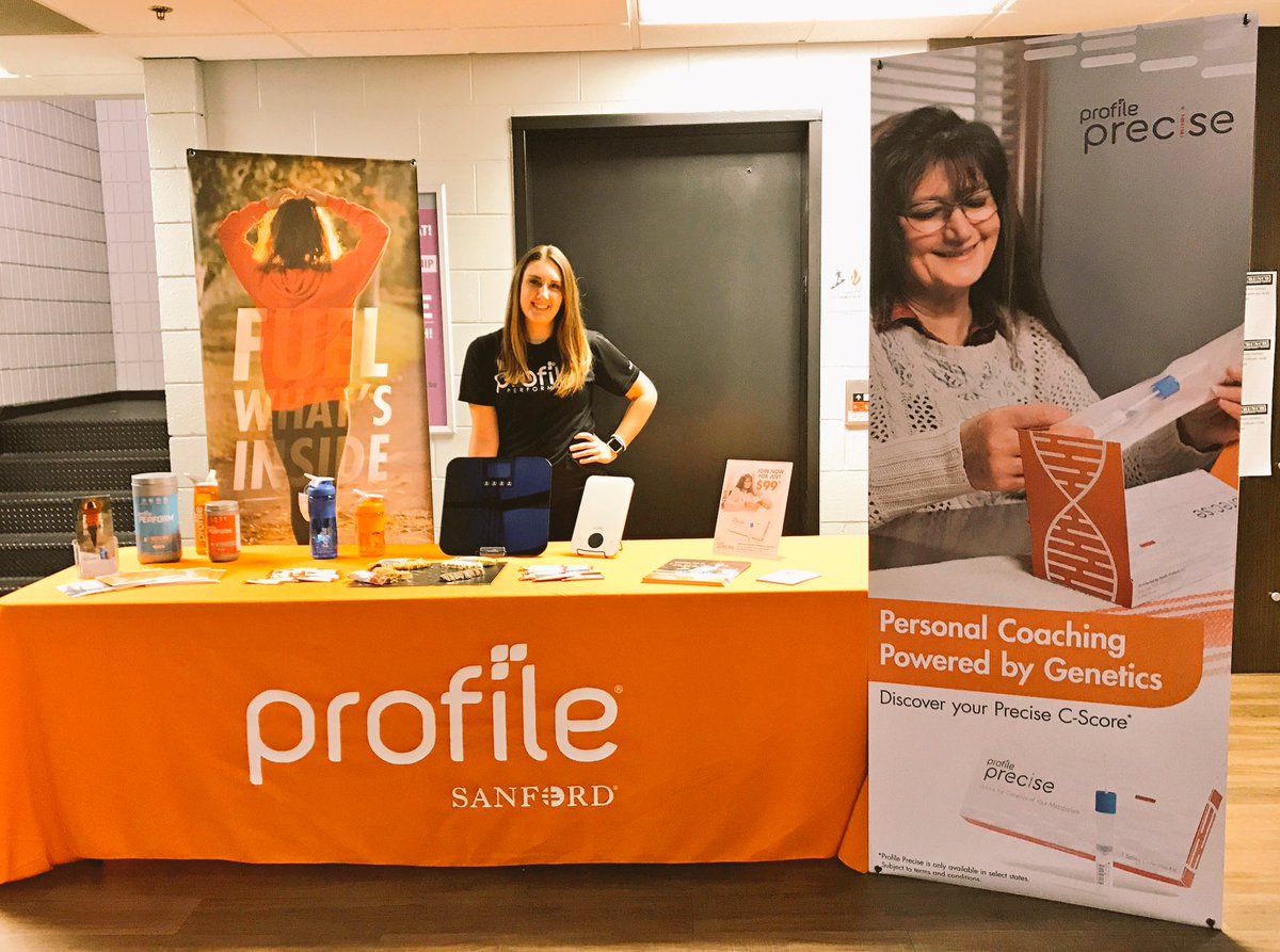 Thanks <a href="/CrunchGym/">Crunch Fitness</a> for having us out yesterday! Your team and member base are phenomenal! #crunch #ProfileBySanford #ProfilePerform #ProfilePrecise #Genetics #HealthyLiving