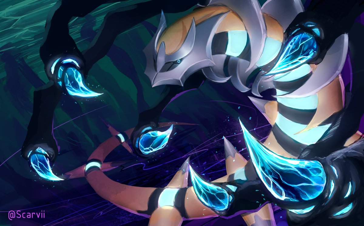 Shiny Giratina by LVSatix on DeviantArt