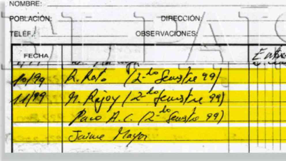 Mariano Rajoy asinando para TVE. Señoría.. 👇