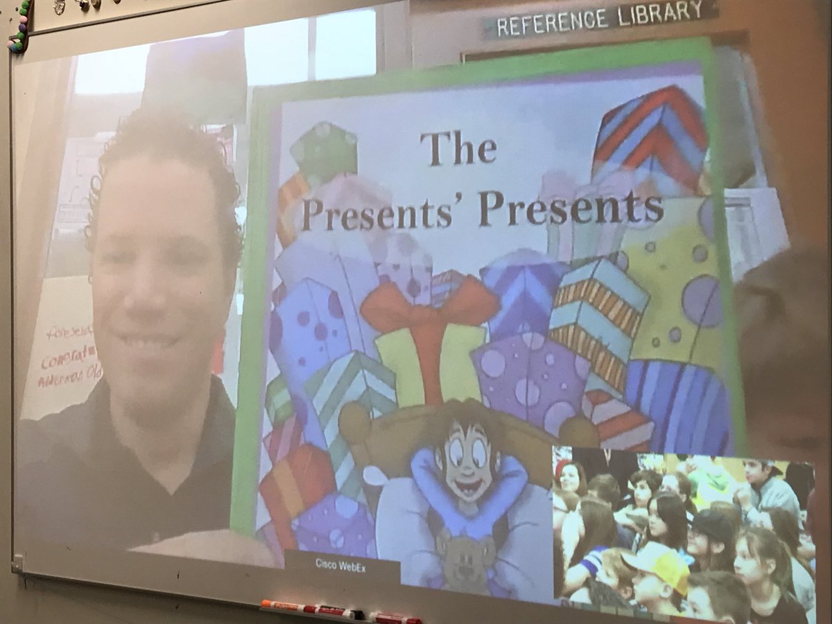 KelliHolden's tweet photo. Our #prescottpsd70 Gr 6’s are enjoying The Presents’ Presents with @dave_oldham for #WRAD18. Learning all about the job of city councillor! #psd70 https://t.co/StjBcYUgwr