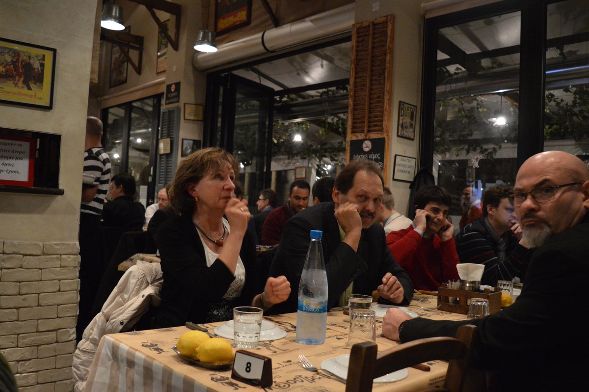 IRACONAction's tweet photo. #IRACON #Networking #teambuilding City walk & social dinner #CA15104 #6hMCM #6thTM #EuropeanUniversityCyprus #Nicosia #Cyprus #COSTprogramme #newiracons https://t.co/VbT92WsP9q