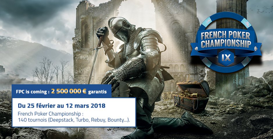 PMU_Poker's tweet image. 💥🚀 Nouvelle édition des French Poker Championship avec 140 Tournois pour 2 500 000€ GARANTIS 🤑 !

 🎁 Pour fêter ça, on offre le buy-in du 1er tournoi à 2 personnes parmi les RT !

#FPCIX 👉goo.gl/uLU4Pe