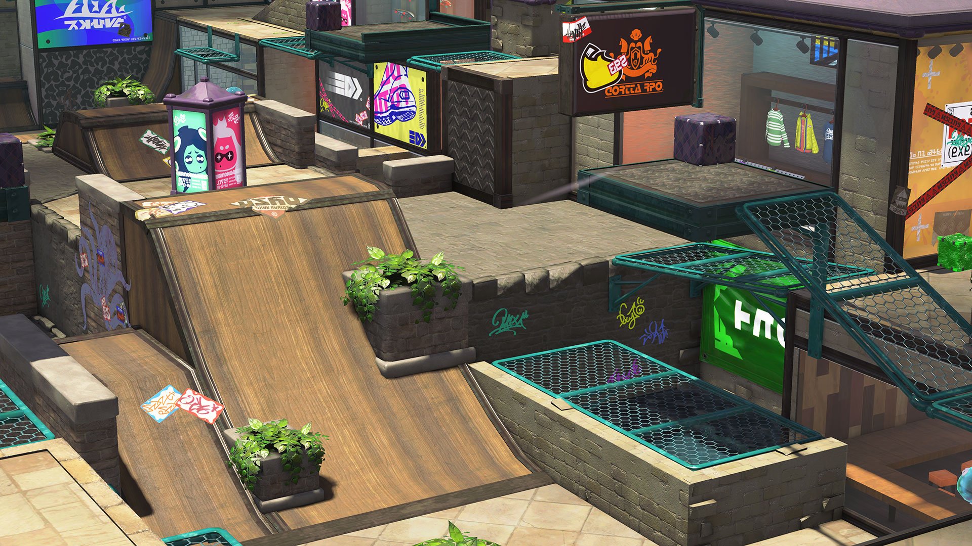 Nintendo Of Europe Arowana Mall Gets Added To Splatoon2 Tomorrow Morning Ready To Splat Til You Drop