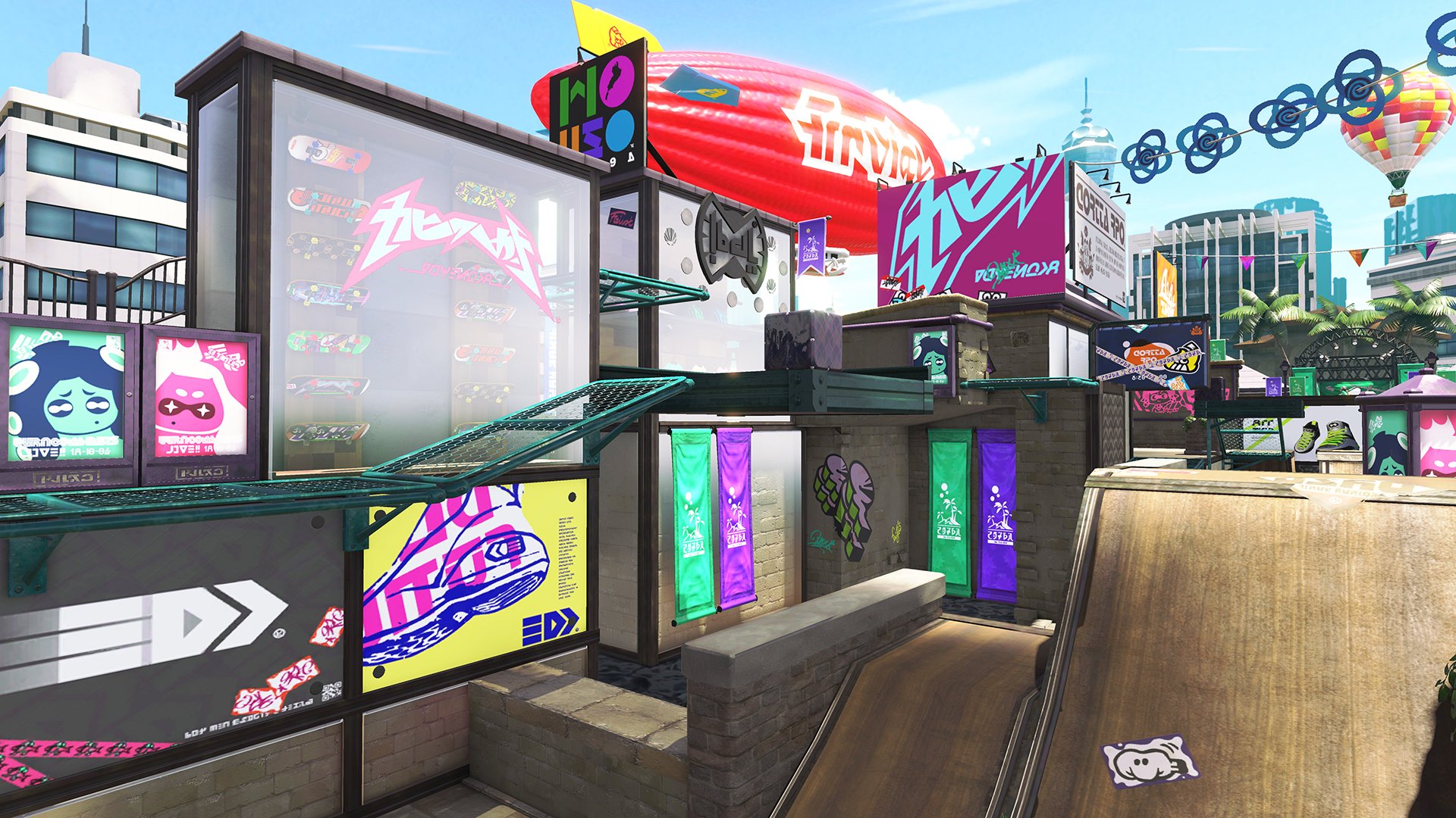 Nintendo Of Europe Arowana Mall Gets Added To Splatoon2 Tomorrow Morning Ready To Splat Til You Drop