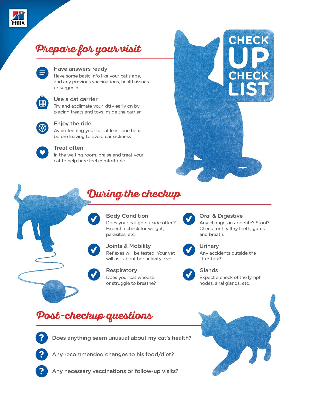 Hill's Pet Nutrition on Twitter: "Ready to make 2018 your cat's Best. Year.  Ever? Start with their annual checkup, and bring this handy little checklist  to your visit: https://t.co/SNgg8lIkDX #HillsTransformingLives  https://t.co/CwqIPEGZ13" /