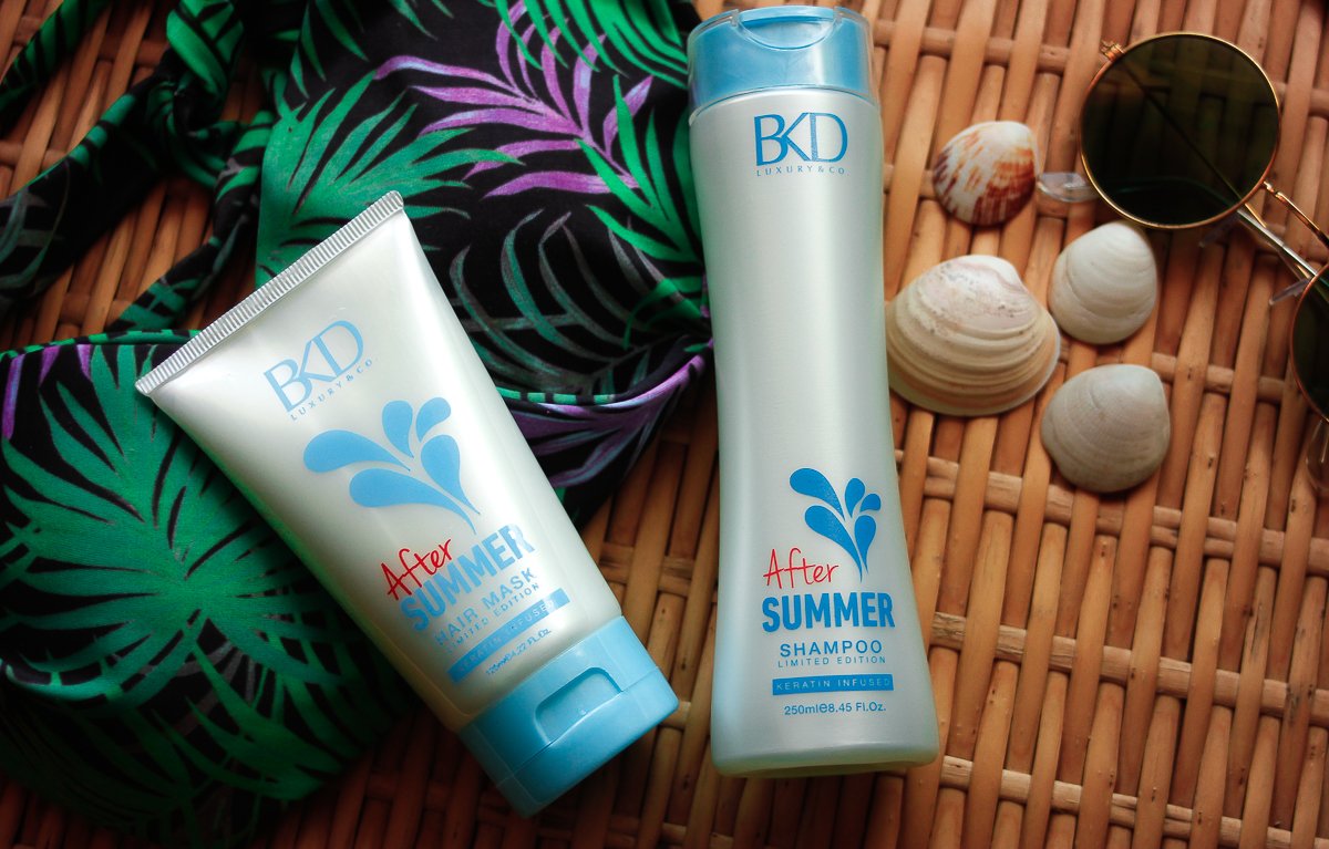 BKDcosmetics's tweet photo. 💦 VERANO CON BKD 💦
"BKD After Summer", el compañero indispensable para la playa o la pileta 😍
Con la magia del poder de la Keratina 💪💪
¡Lo amamos! 💞
#LoveBKD #BKDAddict #EnjoyBKD #hair #beauty #summer #cabello #belleza #verano #keratina https://t.co/4HyIvDHFRy