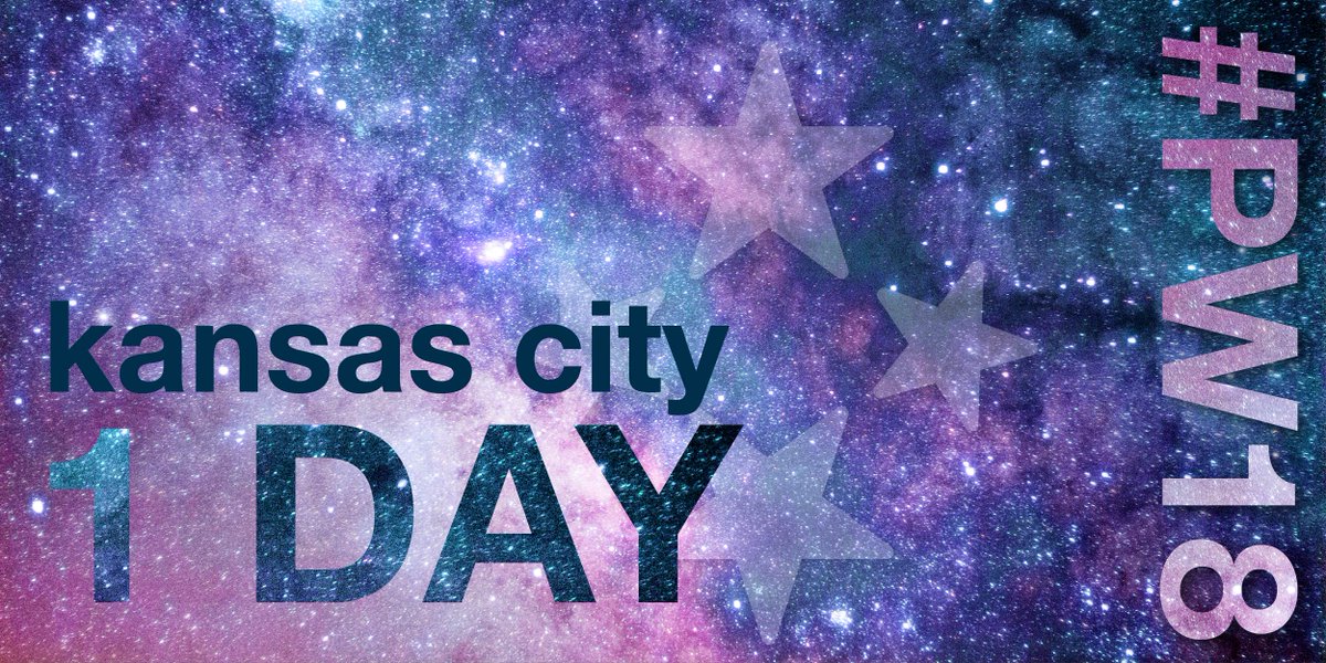 PlanetWisdom's tweet image. 1 DAY until #PW18 Kansas City!
#YAAAASSSSSSSSS