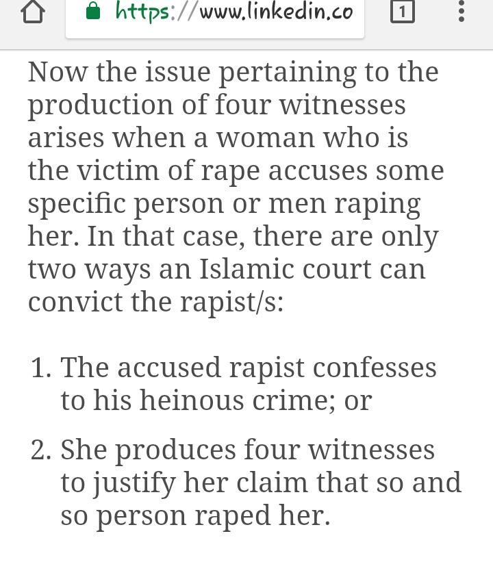 TheStrongMagnet's tweet photo. @thesoulofpeace7 @Shwetaa_Chauhan Also, as per islamic laws a rape victim woman needs to provide 4 eyewitness to prove her rape charge. So is it possible in most of cases? NO. Thats why Islamic countries hv less rape cases reported.
Never study in a madarsa, child. https://t.co/eJxelSRv3I