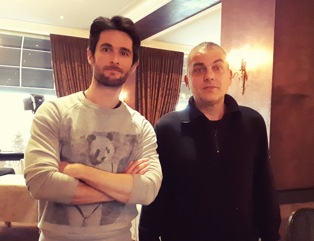 FrancoisTheurel's tweet photo. Sinon j'ai pu m'entretenir avec Nicolas Boukhrief, c'est frais. https://t.co/dREH566Vkf