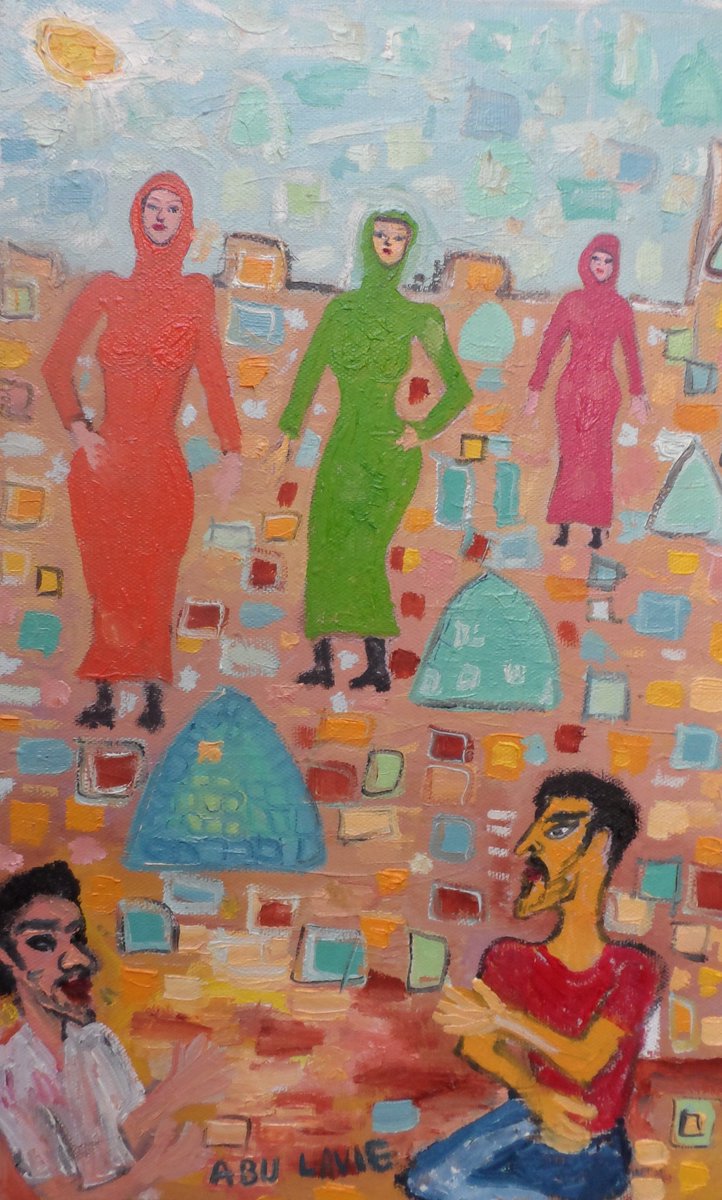 Ofir_Hirsh_Art's tweet photo. Girls with Hijab, Coffee with Cardamon, by Abu Lavie
#ofirhirsh #abulavie #cinabu #acre #oldacre #akko #acco #turkishbazaar #israel #hijab #coffee #cardamon #oiloncanvas #painting https://t.co/MlccZw3kyl