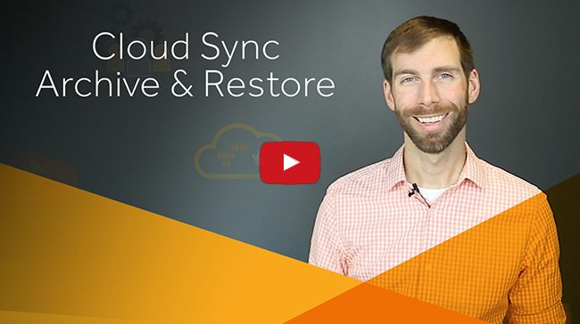 SwiftStack's tweet image. A demo of #CloudSync - restoration from archive: bit.ly/2Ci5DSq