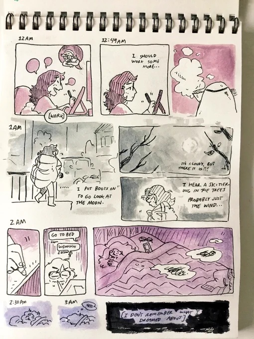Round 1 #HourlyComicDay 