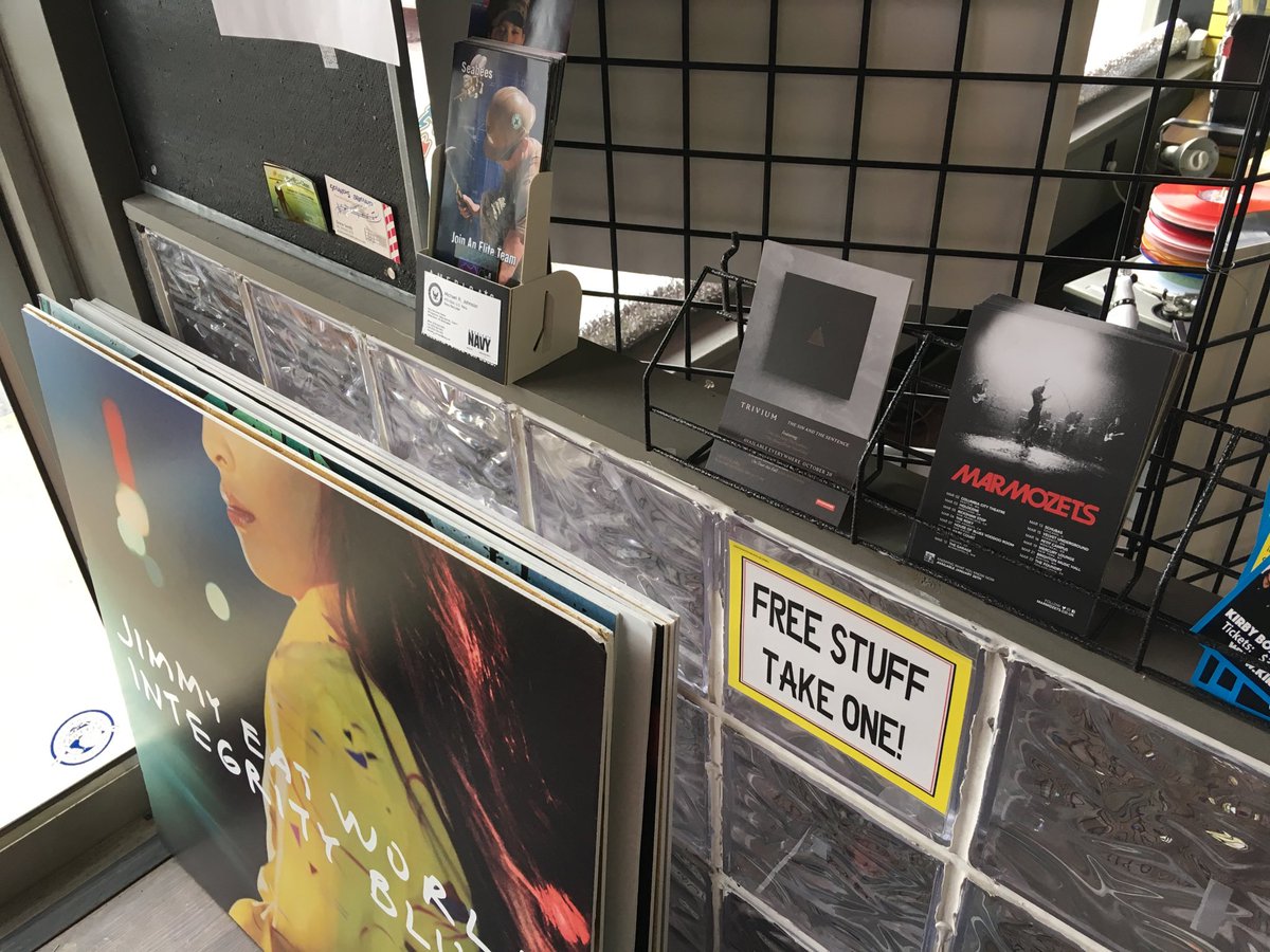 Dropped <a href="/MARMOZETS/">MARMOZETS</a> postcards at <a href="/galleryofsound/">Gallery of Sound</a> in Wilkes-Barre. <a href="/RRRoadCrew/">Roadrunner Road Crew</a>