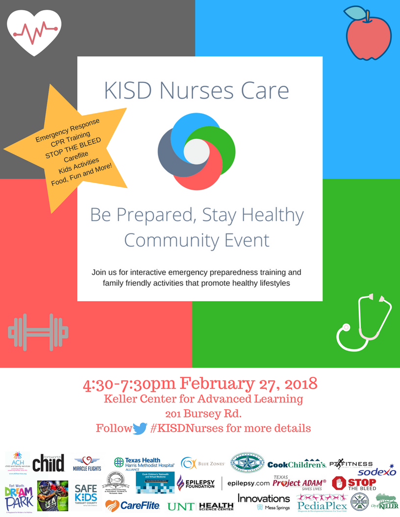 KCALclinic's tweet photo. Top 5 reasons to attend Be Prepared! Stay Healthy!
1. Get to meet a former Texas Ranger pitcher
2. Learn CPR skills
3. See how a military grade tourniquet works
4. Participate in free fitness demos
5. Prizes, prizes, prizes!!!!

#BePreparedStayHealthy https://t.co/DFV1wNxA4Y