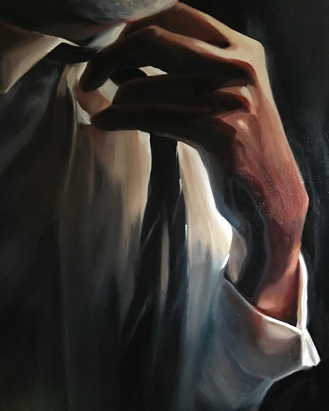 zoeyzoric_art's tweet photo. Prepping for #ArtistProject -Getting there! Can you guess which part I’m most hesitant to tackle? I’m sure this will be the painting that makes me love painting teeth
.
.
#emergingartist #BehindTheArt #oilpainting #instaart #fashion #tie #hands #princeto… https://t.co/SqFie1IKNE https://t.co/2KkDVIV0IJ