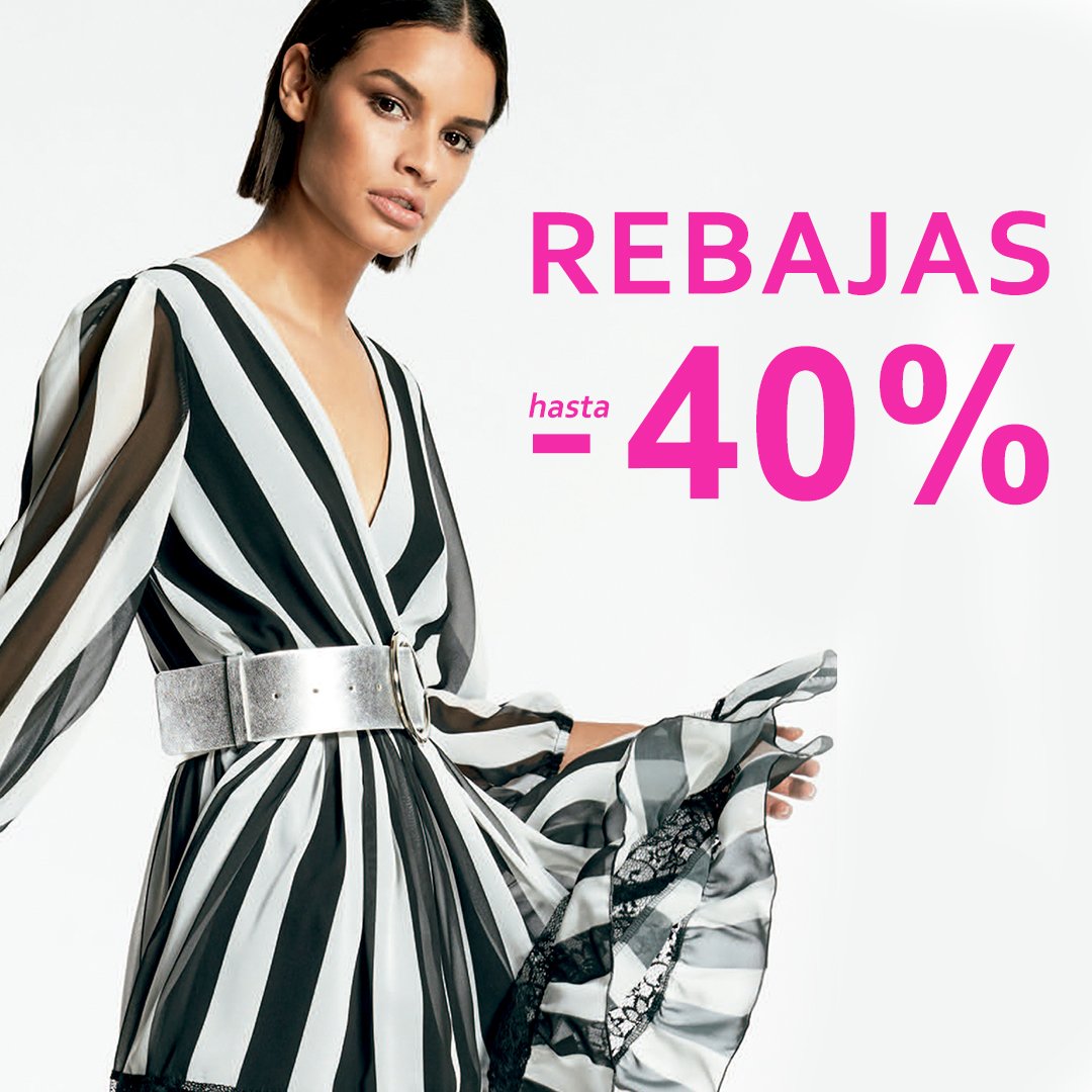 📢 ¡Comienzan las 2as #Rebajas! 📢

Ya disponibles en nuestra web todas las prendas con #descuentos hasta el -40% dennyrose.es #moda 
🍁 Colección otoño -40%
❄️ Colección invierno -30%