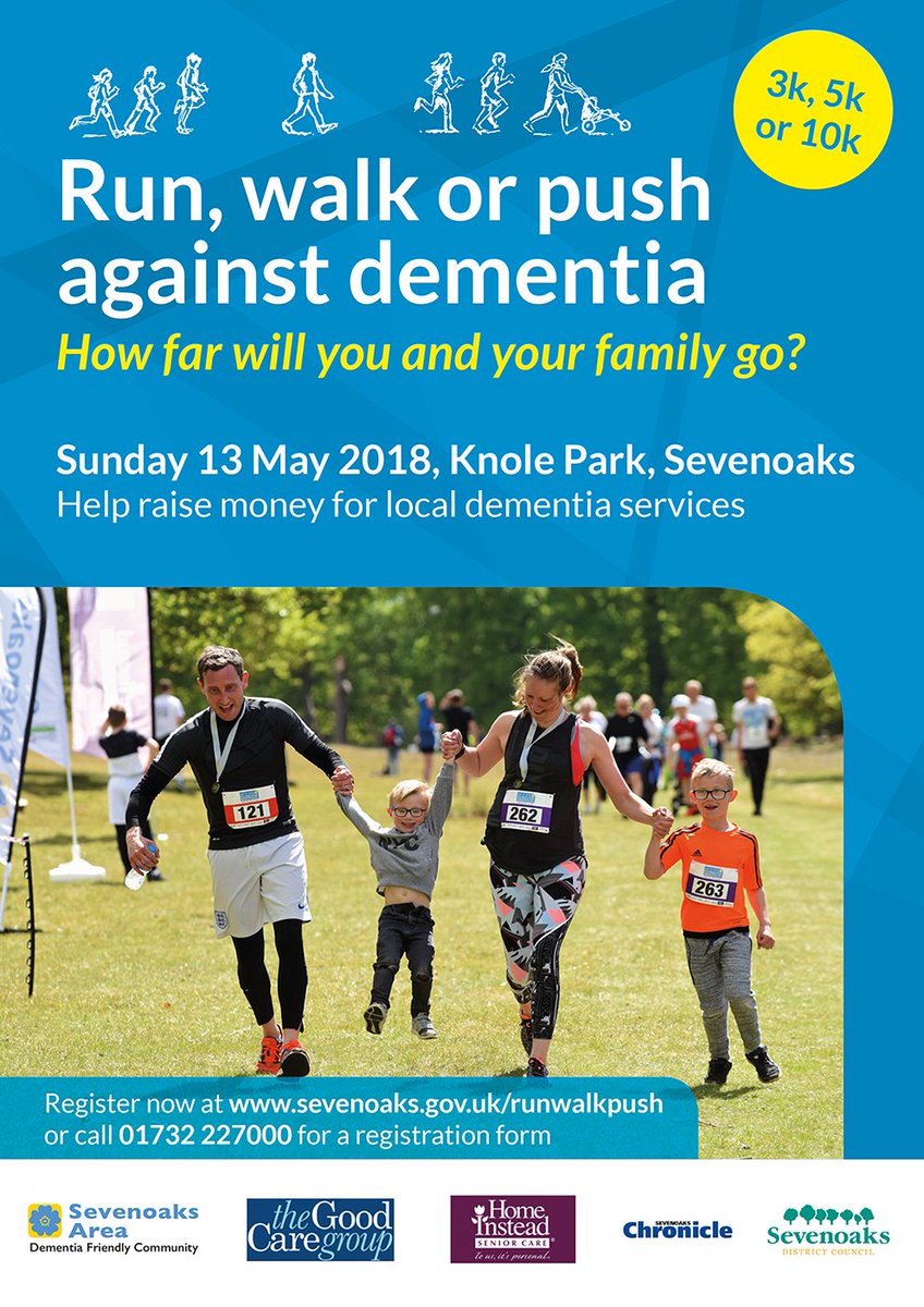 ElaineFerris2's tweet photo. We’re please to announce the next #runwalkpush against #dementia event will be on Sunday 13 May 2018. It’s easy to enter, just follow this link: https://t.co/SiZvqZ7BRu  @SeanFletcherTV @goodcaregroup @DFC_Kent @kentpolice7oaks @Dom_GoodCare  @7oaks   
Sign up and Lace up ! :-) https://t.co/wzsL6JM68E