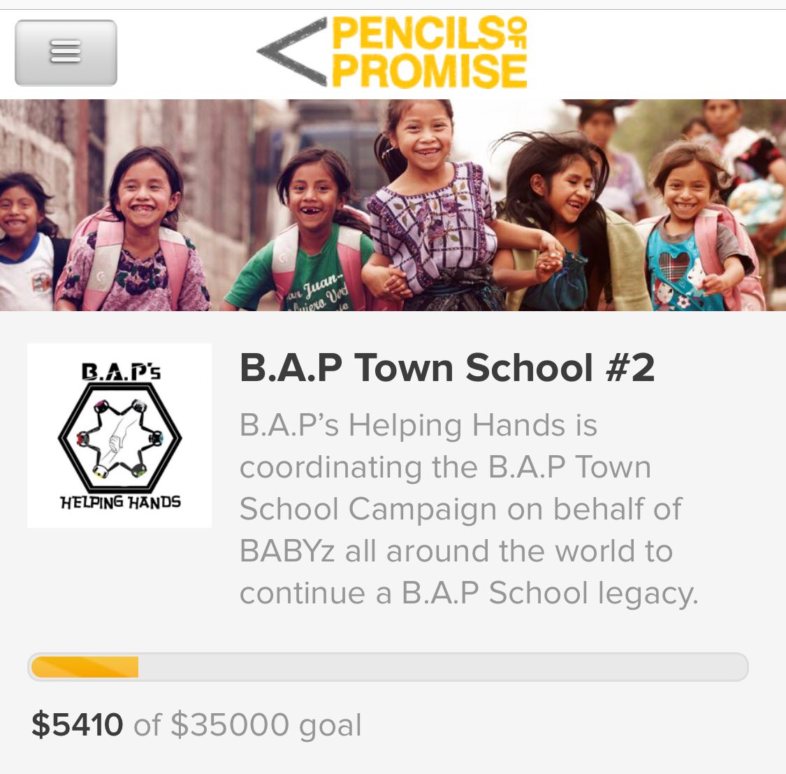 BAPHelpingHands's tweet photo. [Update] #BAPTown2 #BABYzSchool donations as of 2017.02.01 kst $5410!  https://t.co/L13wPTBCXQ [@BAP_Daehyun ] #BAP #BAPSchool 📚✏️ https://t.co/MXvQtwaiN5