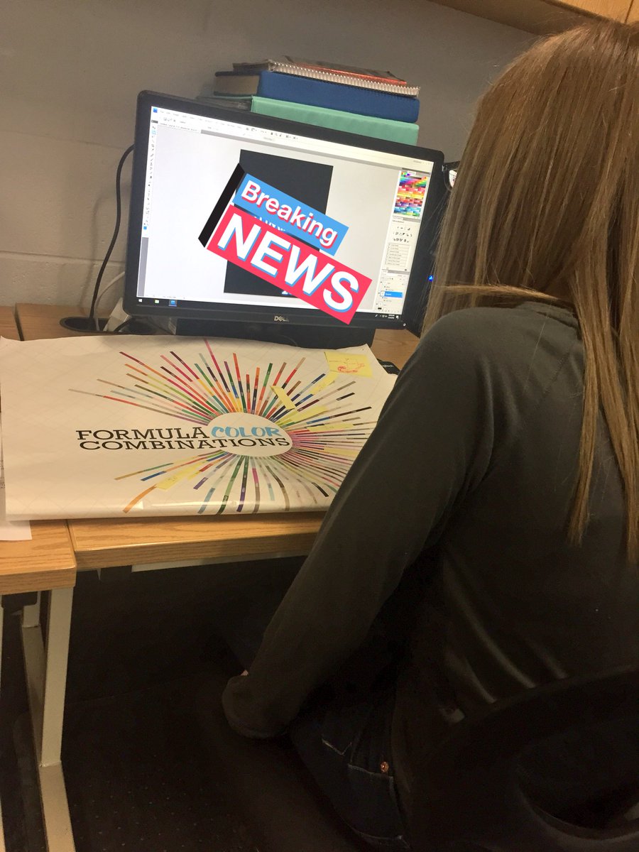 Mapletonybk's tweet image. Teja creating the #yearbookcover
•
#mhsybk