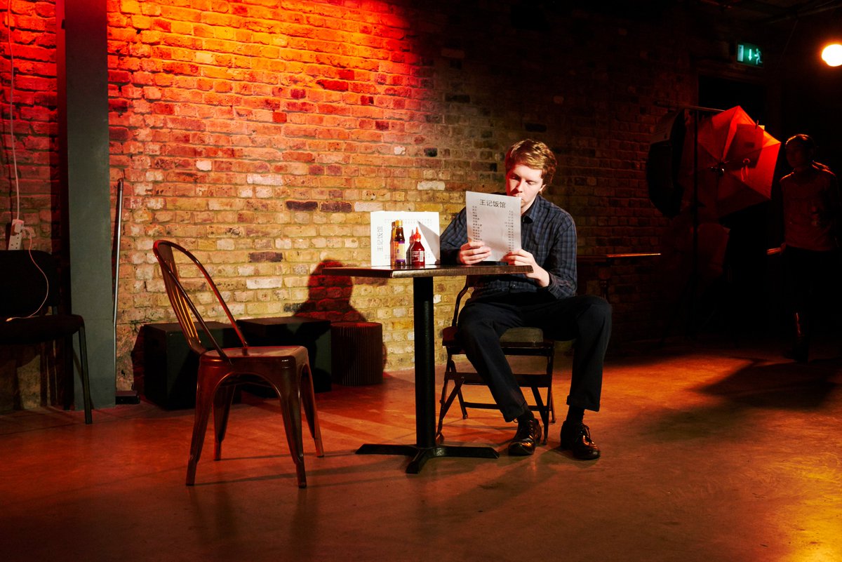 Next is <a href="/davideastUK/">David East</a> HILARIOUS expat-lost-in-China piece 'Lost Laowais' directed by <a href="/MADISON_LDN/">Madison Storm</a> starring David himself &amp; <a href="/stephVanDriesen/">Stephanie Van Driesen</a> <a href="/ChiewCharlotte/">Charlotte Chiew</a>   

Smash success from last Sundays #Foreigngoods3 Jan28 .<a href="/arcolatheatre/">Arcola Theatre</a> Photos jmagowan.com