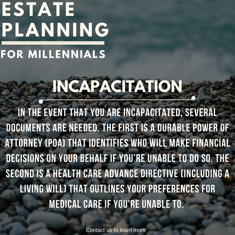 No one ever expects to be incapacitated, so being prepared regardless is a smart decision.